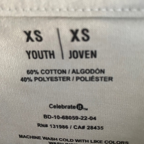 Fierce Like Frida cotton/polyester blend T-shirt. Size XS youth. - Picture 3 of 7